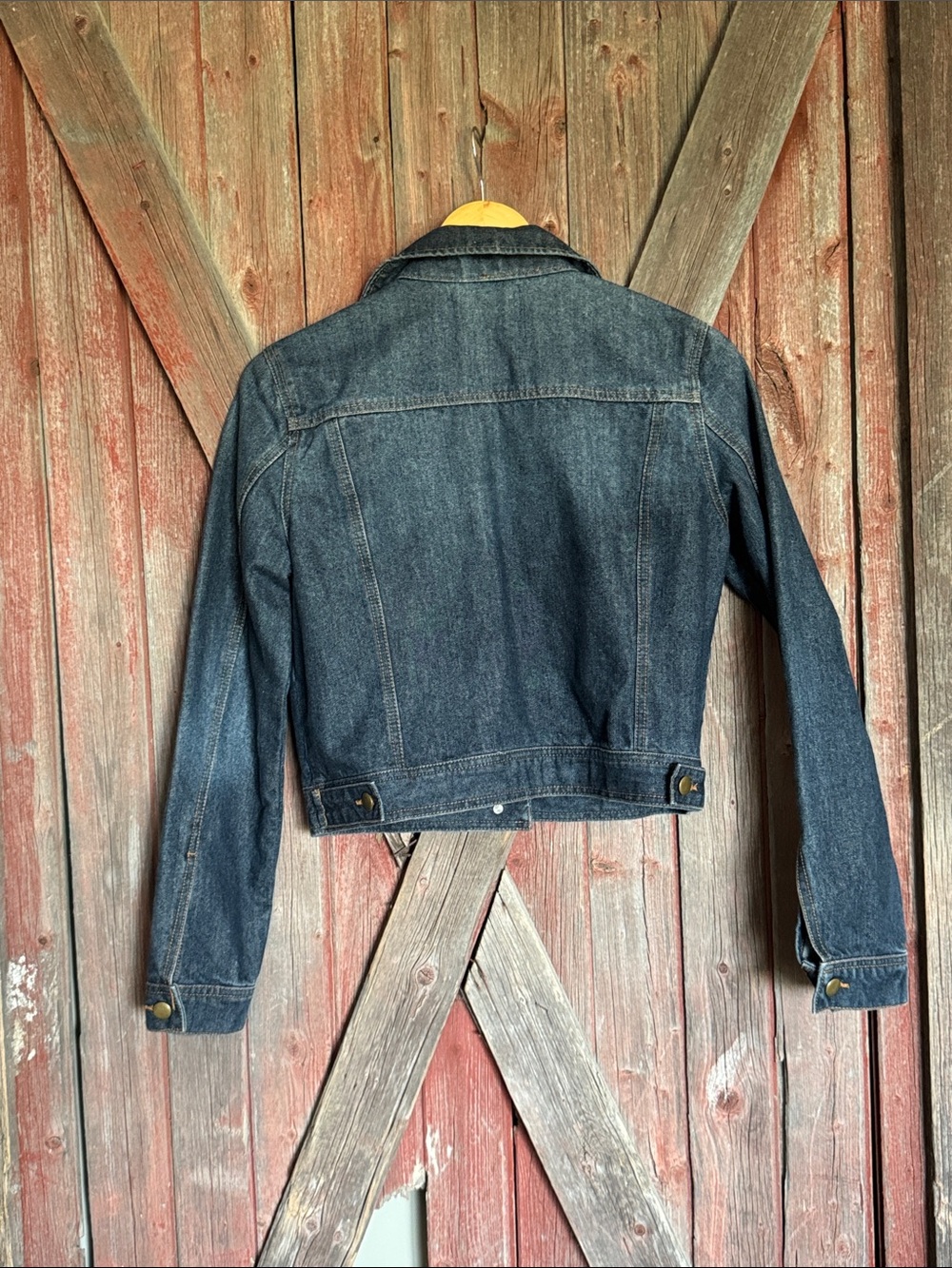 Denim Patchwork Jacket - Picture 2 of 4